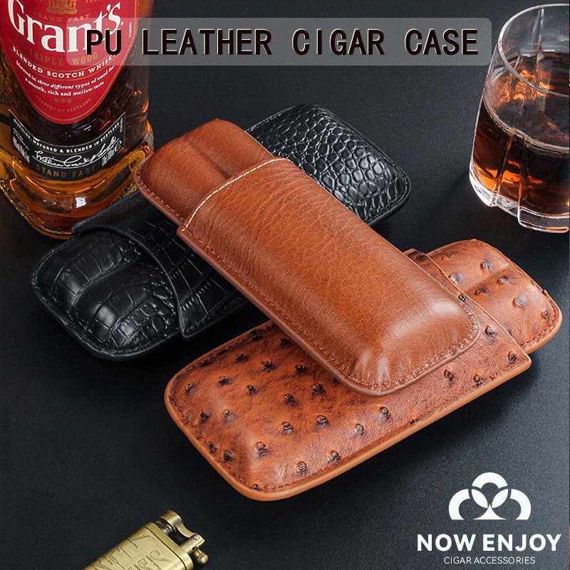 Travel Accessories To Gift - สุดยอดโปรโมชั่น 2026! กล่องซิการ์สุดหรู พร้อมที่เก็บความชื้น บรรจุซิการ์ได้ 2