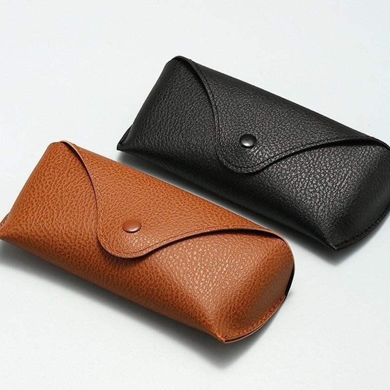 Travel Accessories Pouch For Men - กล่องใส่แว่นตาหนัง PU ขนาดกะทัดรัดและนุ่ม สำหรับผู้ชายและผู้หญิง อุปกรณ์เสริมสำหรับการเดินทาง