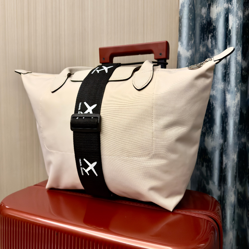 สายรัดกระเป๋าไนลอนพิมพ์ลายเครื - Travel Accessories Gear บทวิจารณ์และราคา