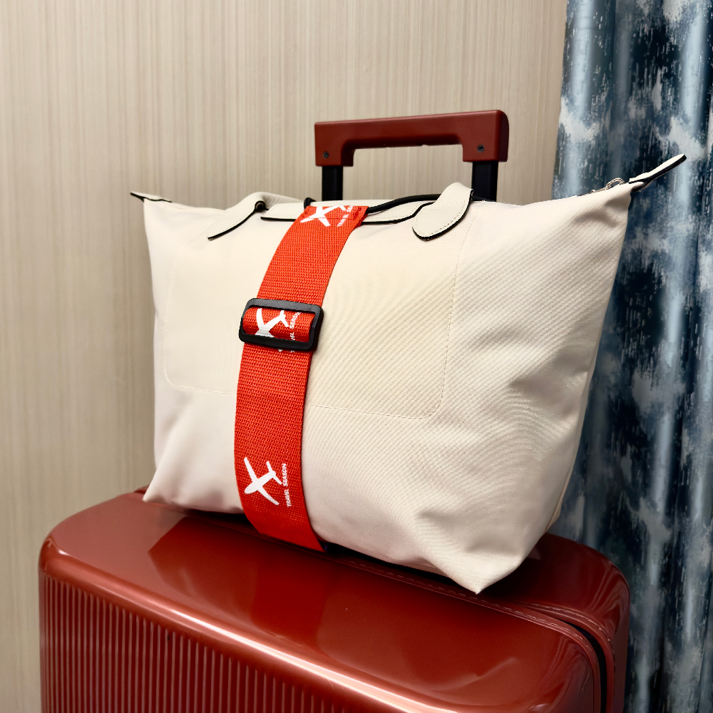 สายรัดกระเป๋าไนลอนพิมพ์ลายเครื - Travel Accessories Gear บทวิจารณ์และราคา