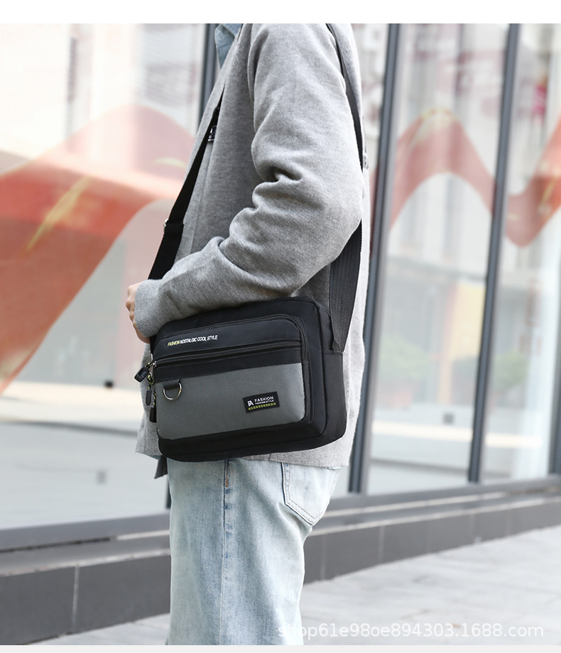 กระเป๋าสะพายข้างผู้ชายแบบลำลอง - Travel Accessories To Gift บทวิจารณ์และราคา