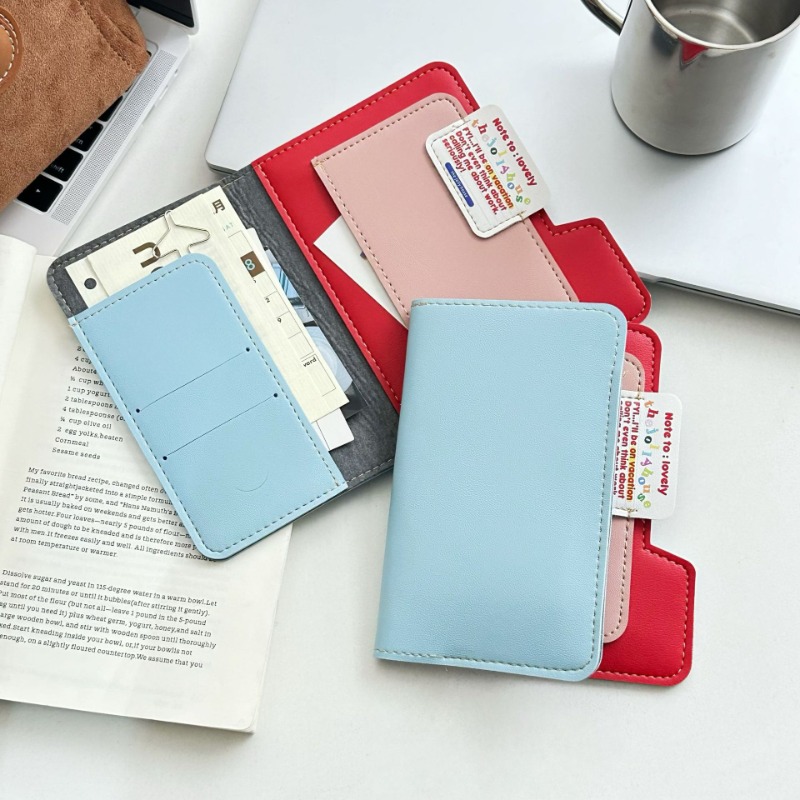 Ins บล็อกสีผู้ถือหนังสือเดินทา - Travel Accessories Pouch For Men บทวิจารณ์และราคา