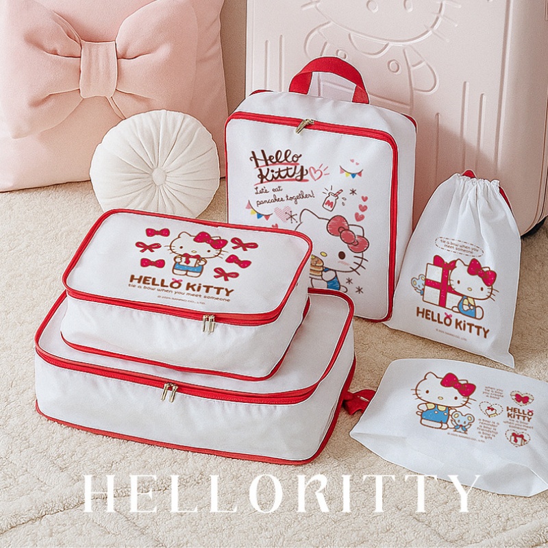 กระเป๋าเก็บของเฮลโล คิตตี้ กระ - Travel Accessories Gift Set บทวิจารณ์และราคา