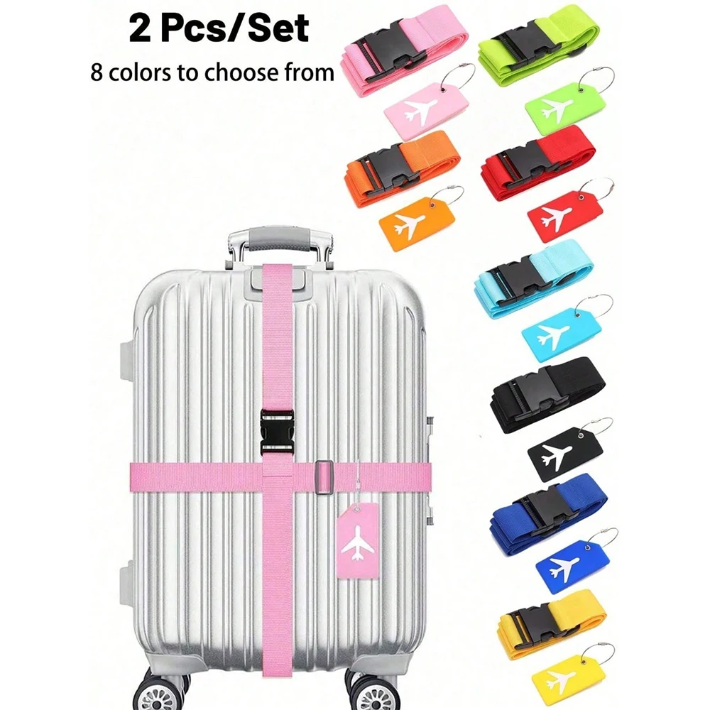 ชุดสายรัดกระเป๋าเดินทางพร้อมป้ - Travel Accessories Gear บทวิจารณ์และราคา