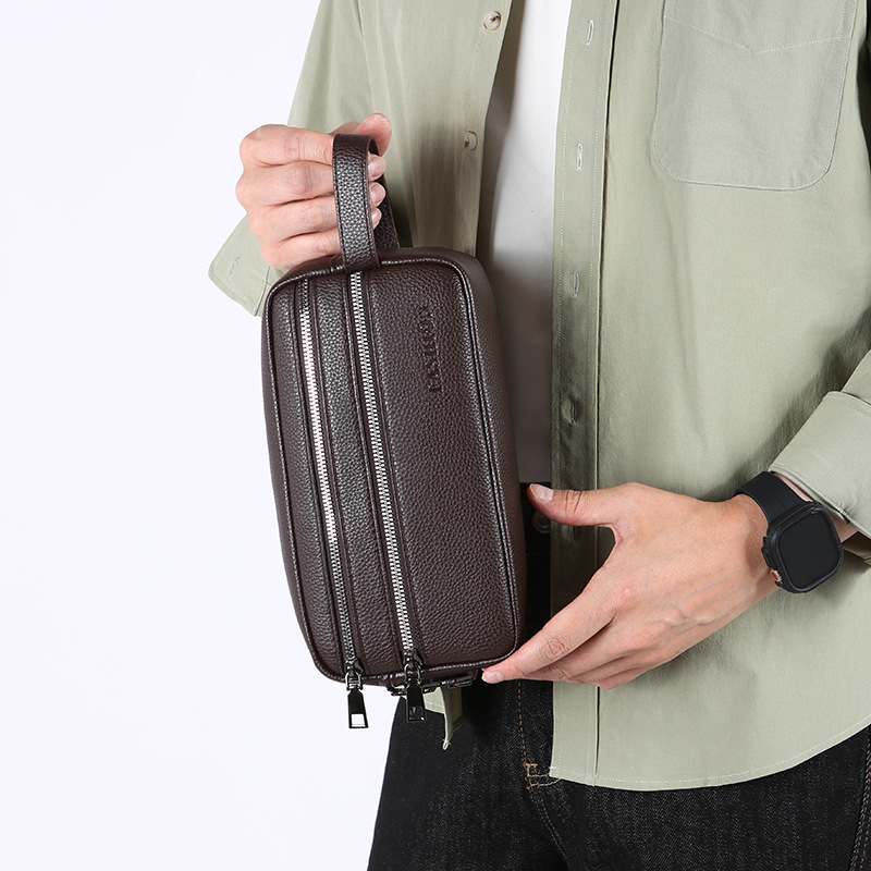 กระเป๋าคลัทช์ผู้ชายสไตล์วินเทจ - Travel Accessories Pouch For Men บทวิจารณ์และราคา
