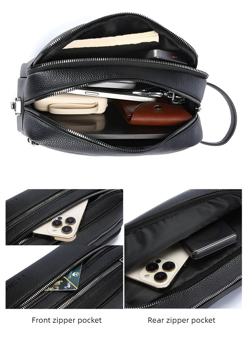 กระเป๋าคลัทช์ผู้ชายสไตล์วินเทจ - Travel Accessories Pouch For Men บทวิจารณ์และราคา