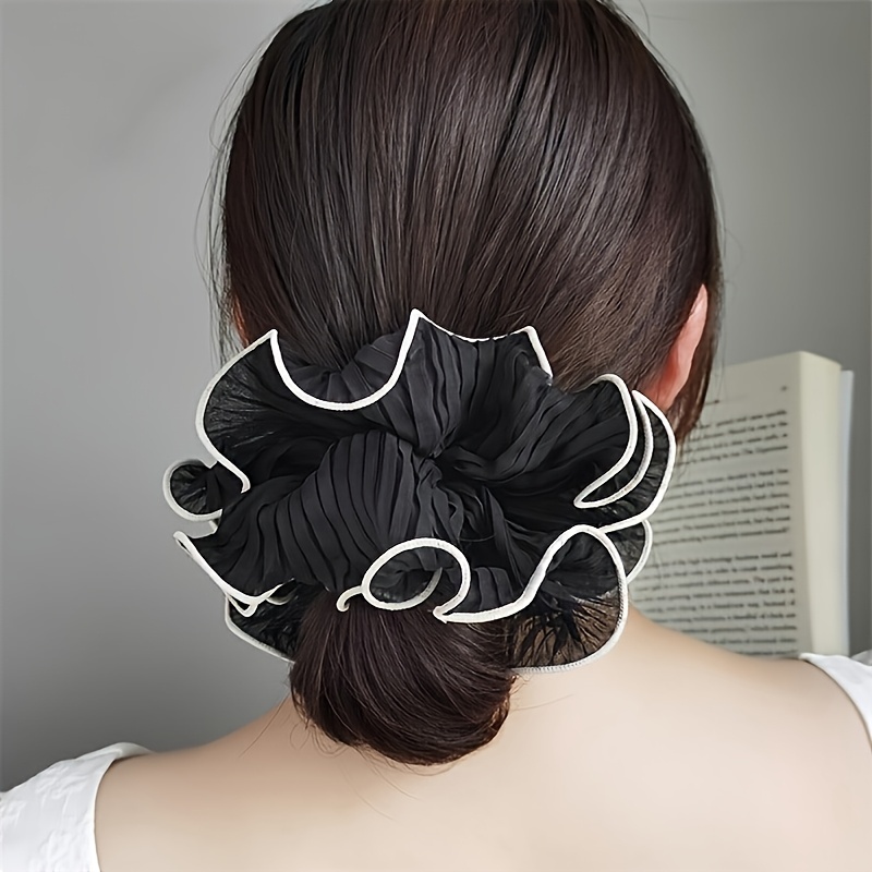 4 ชิ้น/ชุด ยางมัดผมผ้าแต่งชายร - Travel Accessories Gear บทวิจารณ์และราคา