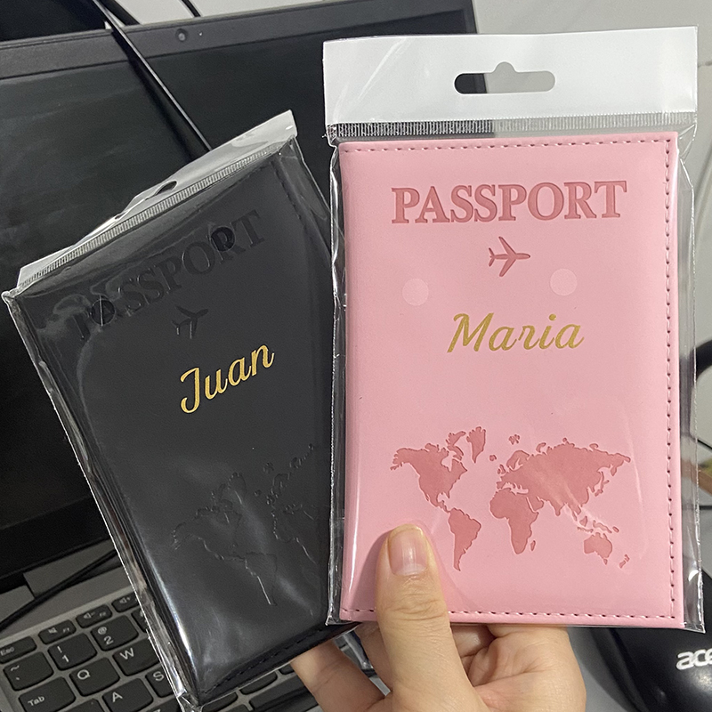 Custom Gold สีชื่อหนังสือเดินท - Travel Accessories Wallet บทวิจารณ์และราคา