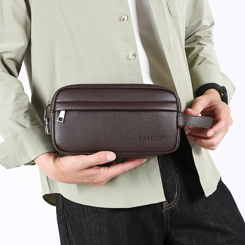 กระเป๋าคลัทช์ผู้ชายสไตล์วินเทจ - Travel Accessories Pouch For Men บทวิจารณ์และราคา