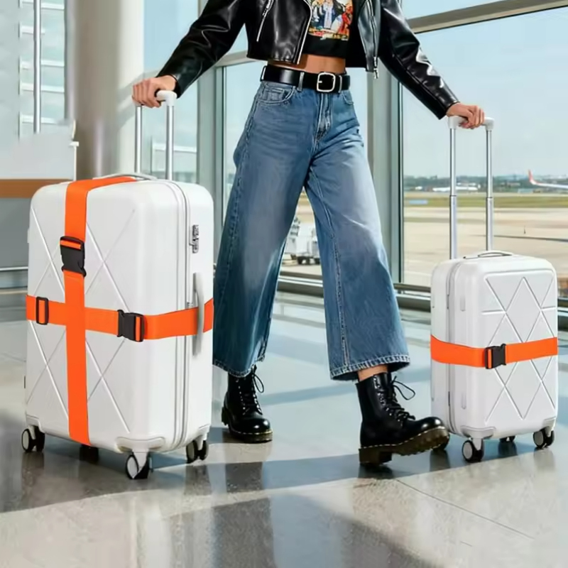 ชุดสายรัดกระเป๋าเดินทาง 4 ชิ้น - Travel Accessories Gear บทวิจารณ์และราคา